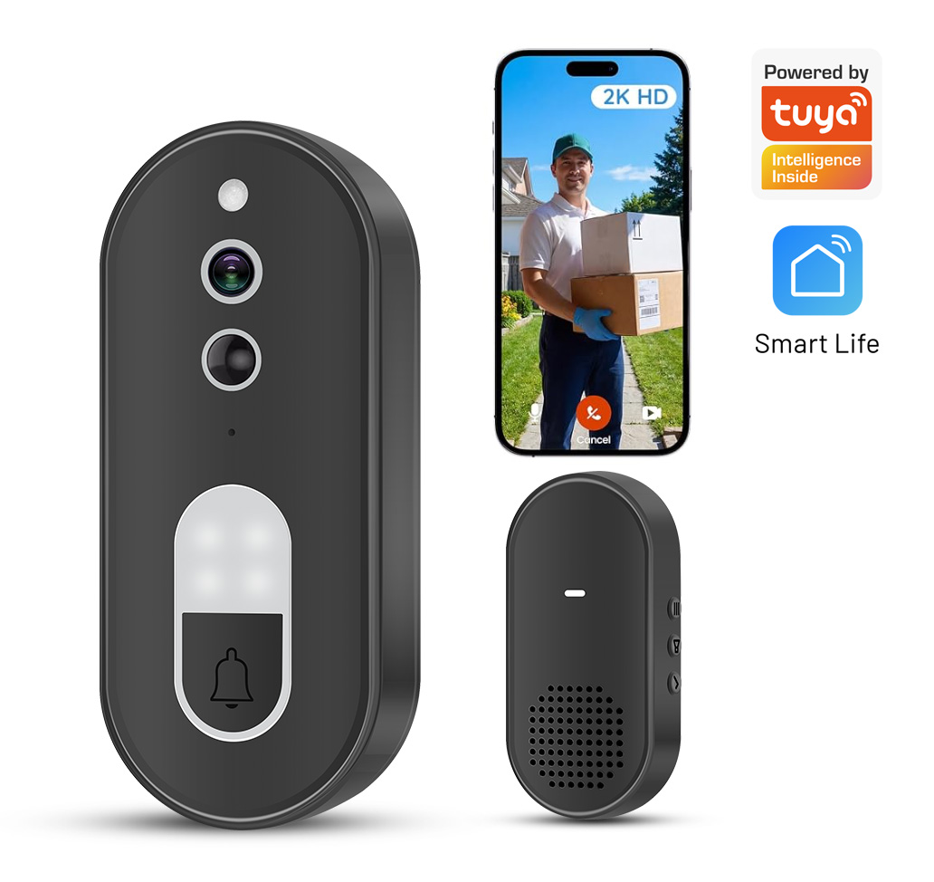 Home Security Prices - Campanello Video WiFi Wireless Tuya 1080P