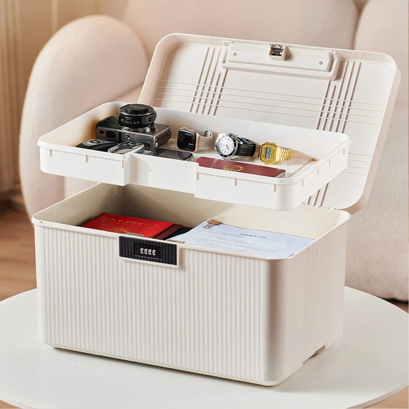 Home Security Safe - ‌ Scatola portaoggetti premium con serratura