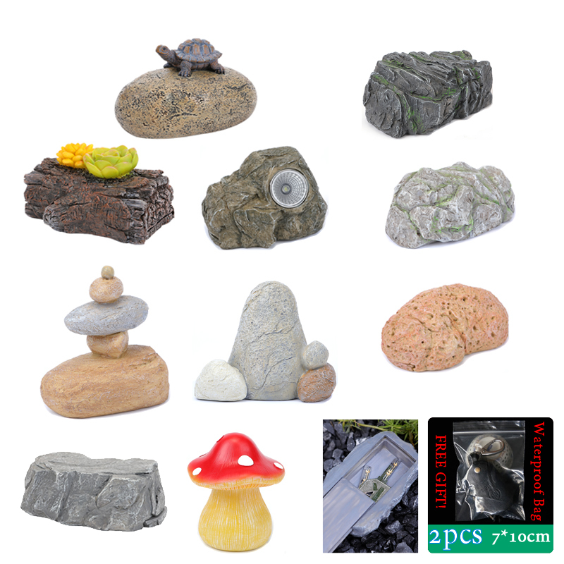 Home Security Safe - Sight Secret Rock Stone Shape Cassetta