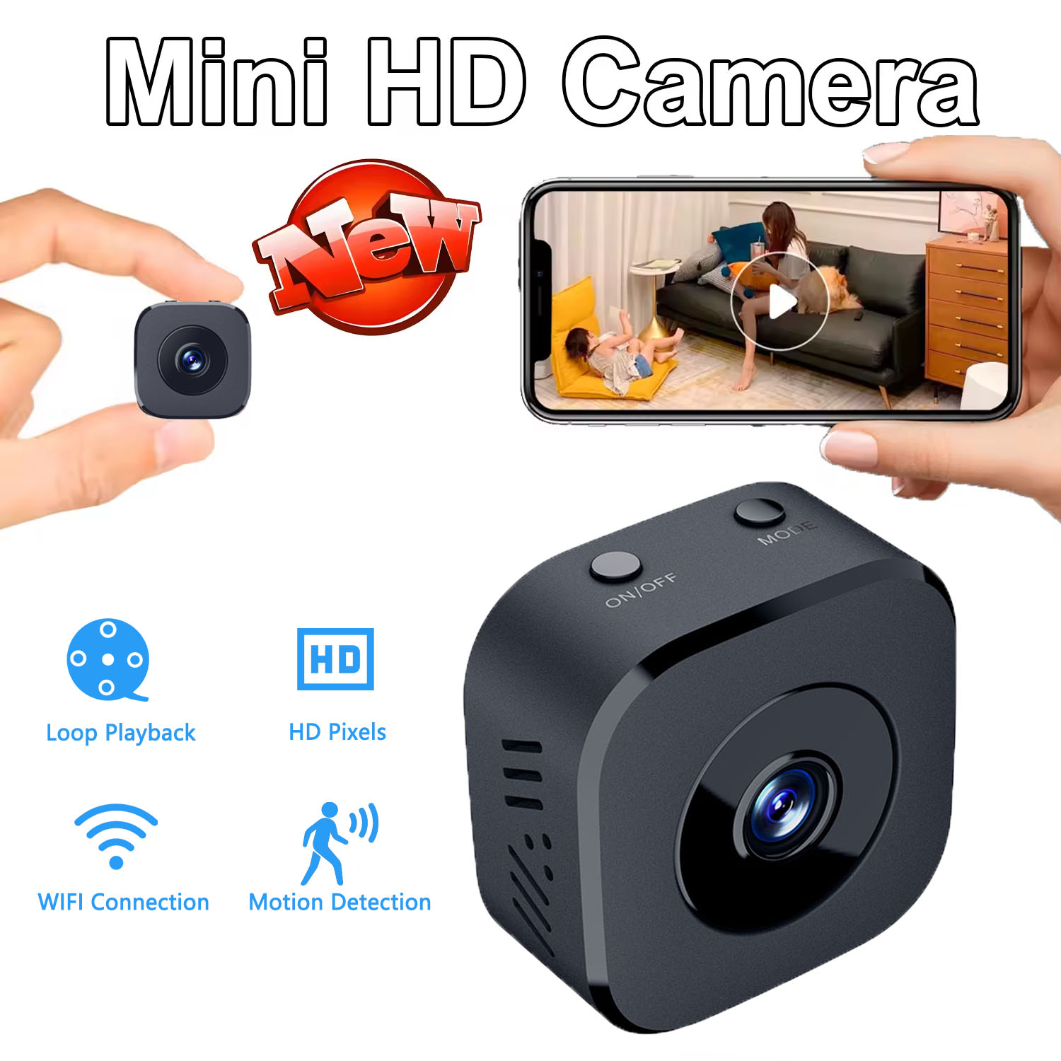 Home Security Prices - Telecamera di sicurezza 4K Mini visione