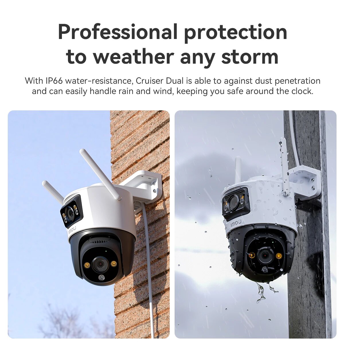 Home Security Outdoor - Telecamera di sicurezza PT per esterni