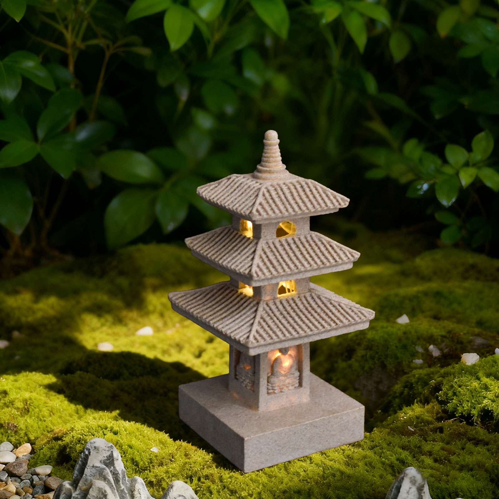 Lanterna Solare a Pagoda, Stat - Home Security Yard Sign recensione e prezzo