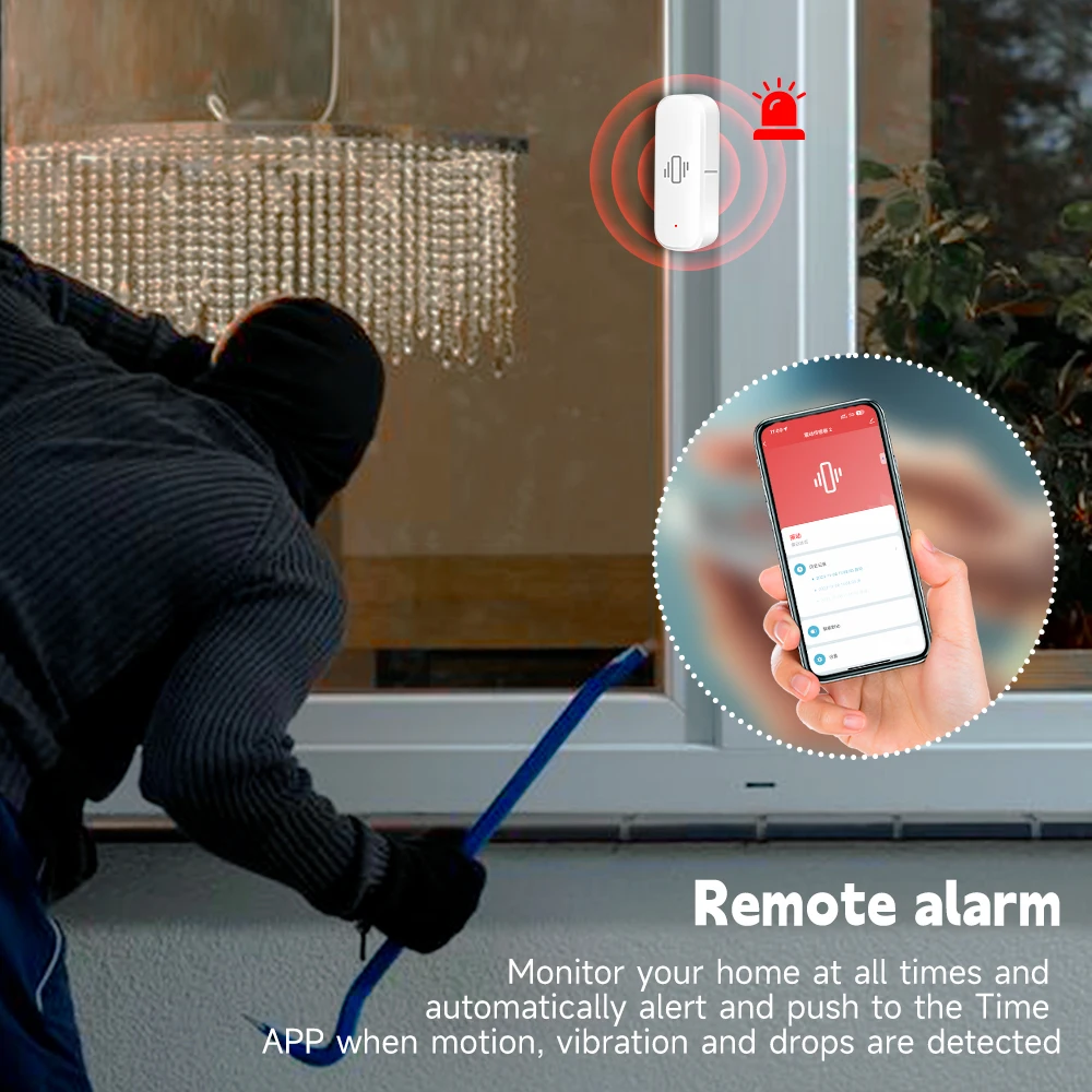 Sensore di Vibrazione Smart Wi - Home Security Alarm recensione e prezzo