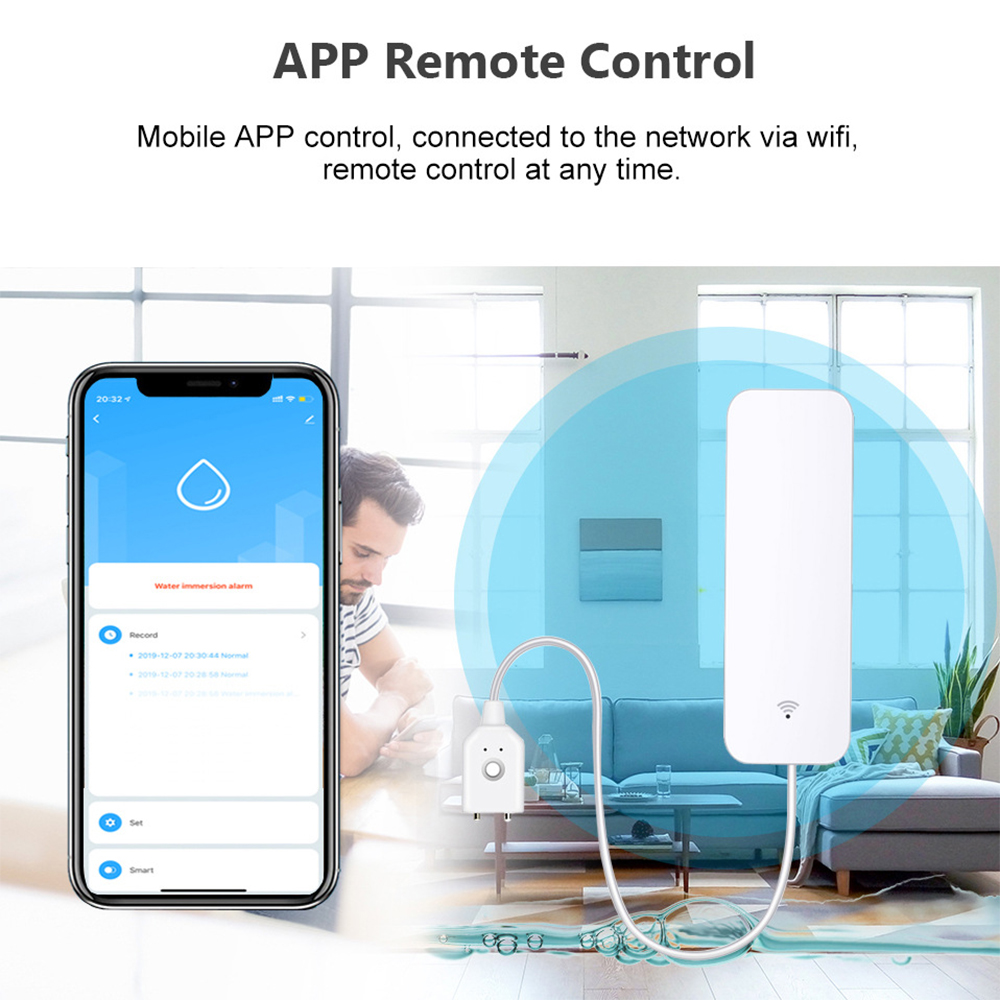 Sensore di perdite d'acqua WiF - Home Security Gadgets recensione e prezzo