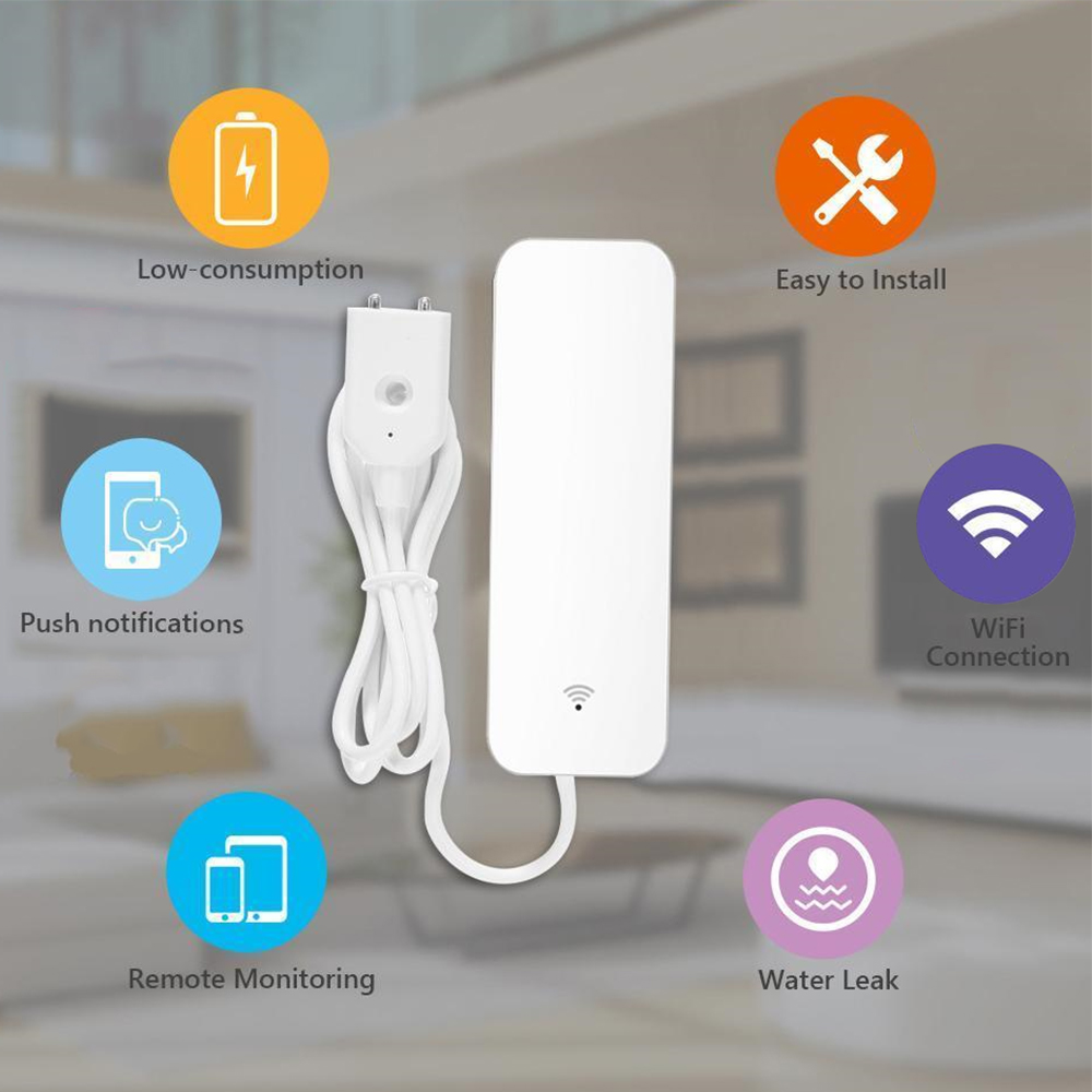 Sensore di perdite d'acqua WiF - Home Security Gadgets recensione e prezzo