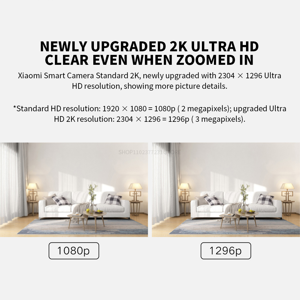 Xiaomi Smart IP Camera 2K 1296 - Xiaomi Home Security Camera 2K recensione e prezzo