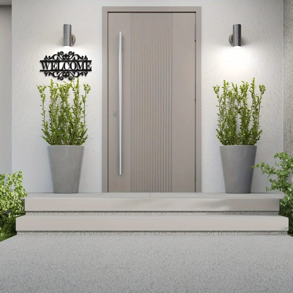 Insegna di Benvenuto in Metall - Home Security Yard Sign recensione e prezzo