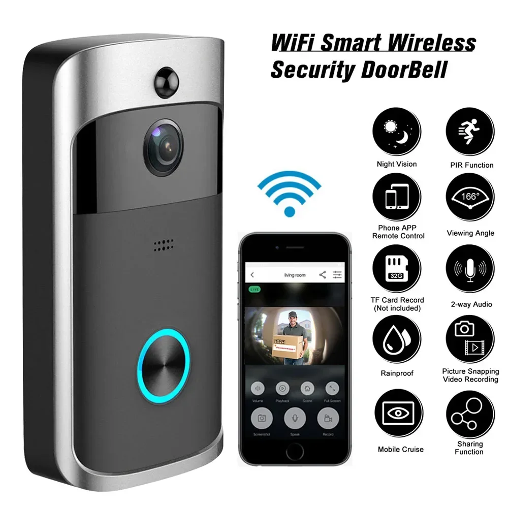 Campanello Wireless WIFI HD 72 - Home Security Prices recensione e prezzo