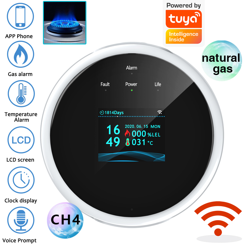 Sensore di Allarme Gas WiFi 2. - Home Security Gadgets recensione e prezzo
