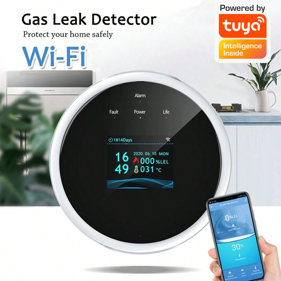 Sensore di Allarme Gas WiFi 2. - Home Security Gadgets recensione e prezzo