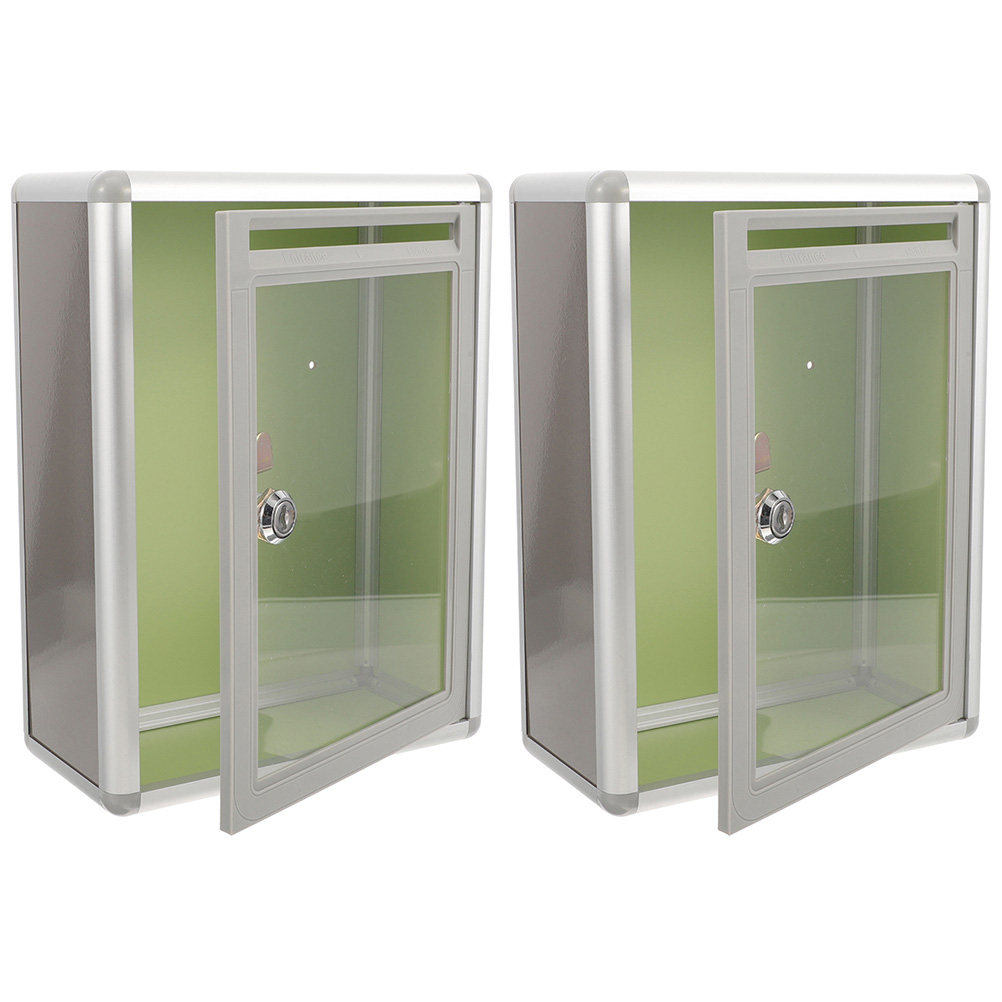 2 Pezzi Cassetta Postale Trasp - Home Security Box recensione e prezzo