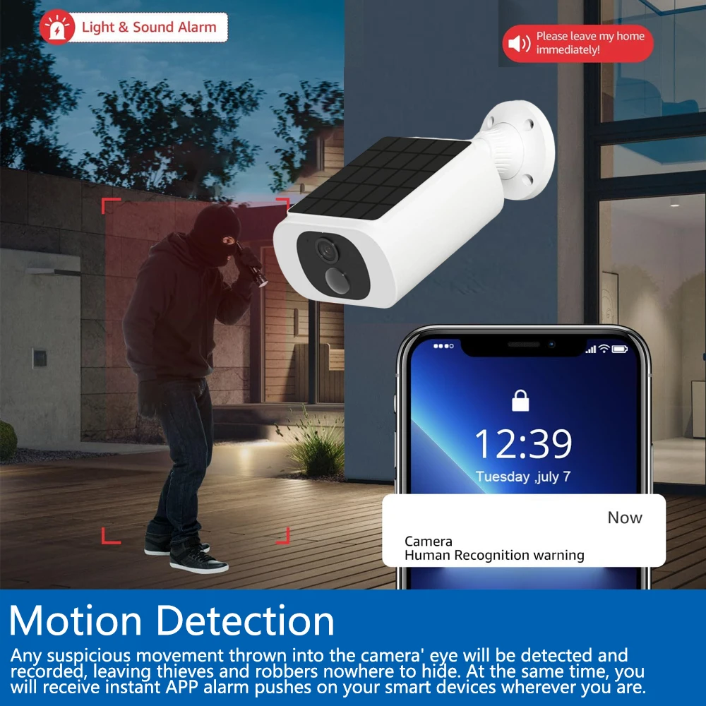 Telecamera di sicurezza solare - Home Security Prices recensione e prezzo