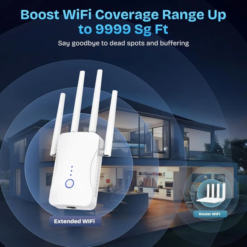 Ripetitore WiFi Dual Band 2.4G - Home Security Outdoor recensione e prezzo