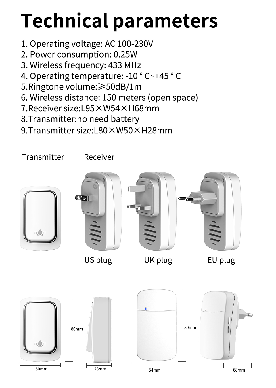 Campanello di benvenuto senza  - Home Security Uk recensione e prezzo