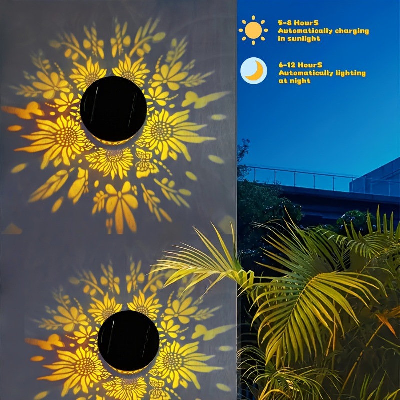  Lampada Solare a Forma di Gi - Home Security Yard Sign recensione e prezzo