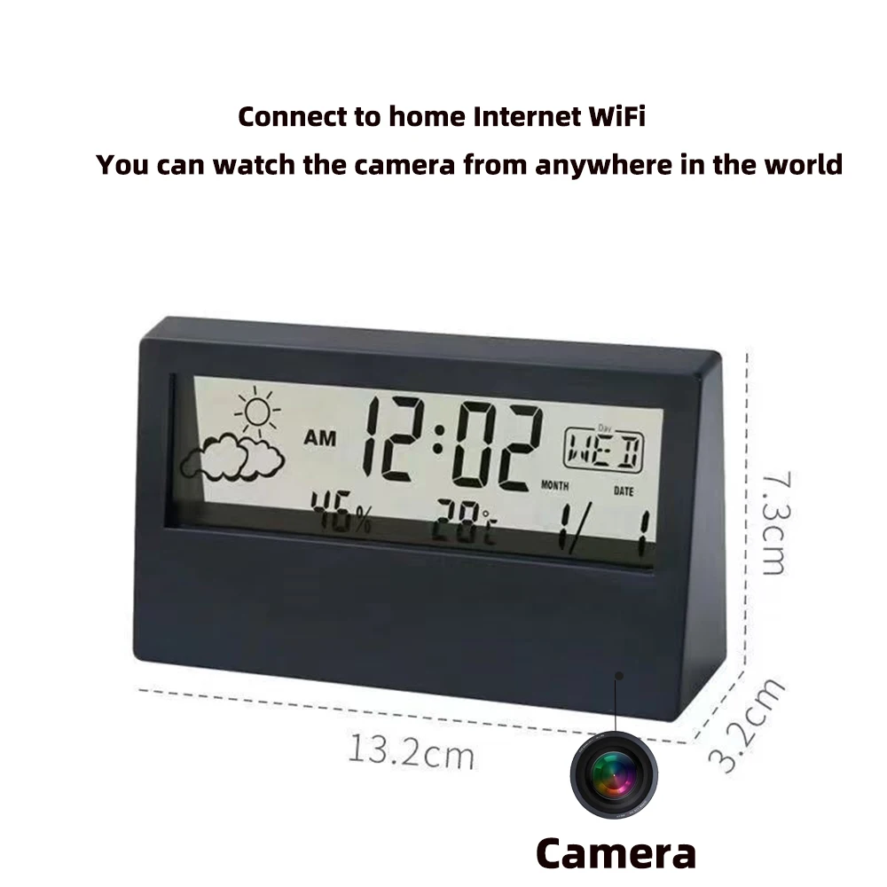 Telecamera Orologio WiFi 4K co - Home Security Prices recensione e prezzo